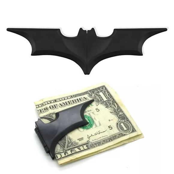 Other - Black Batman Stainless Steel Magnetic Money Clip